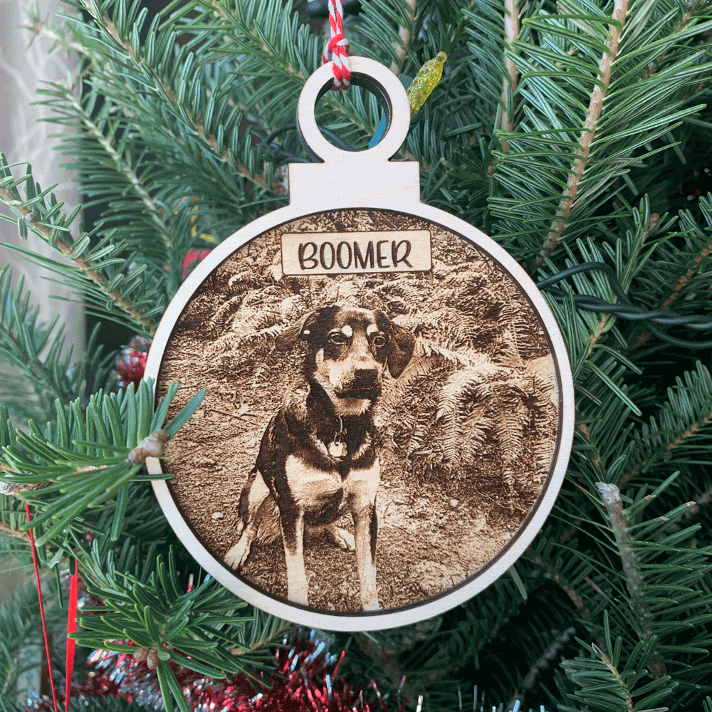 Pet Photo Ornament