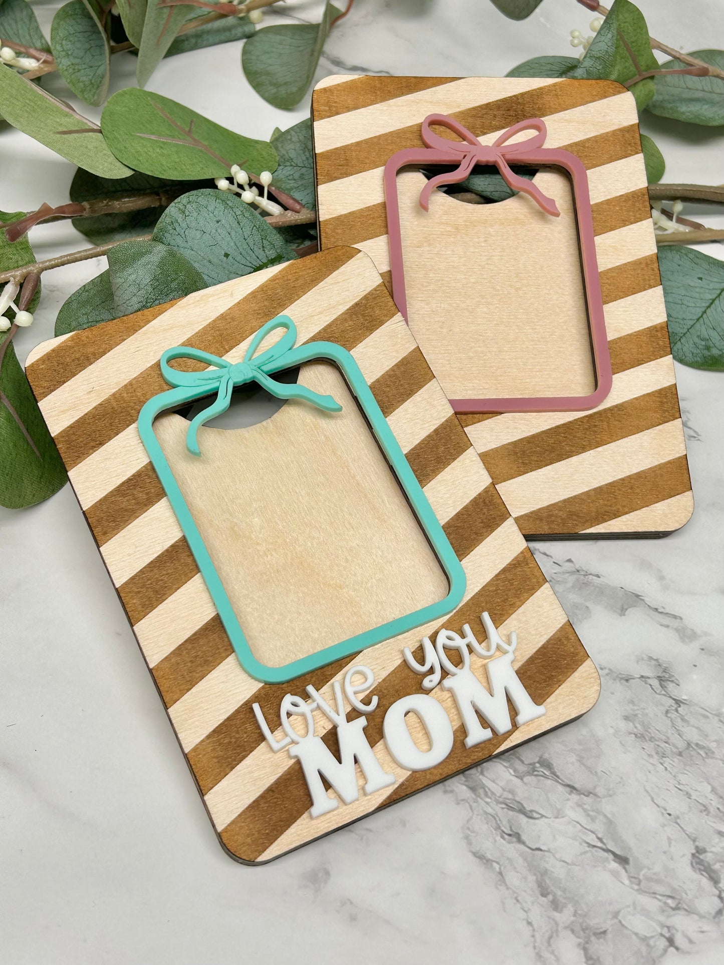 Striped Customizable Photo Frame