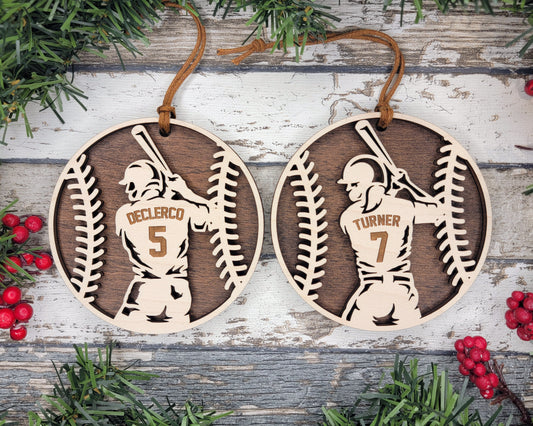 Baseball Spotlight Series Ornament