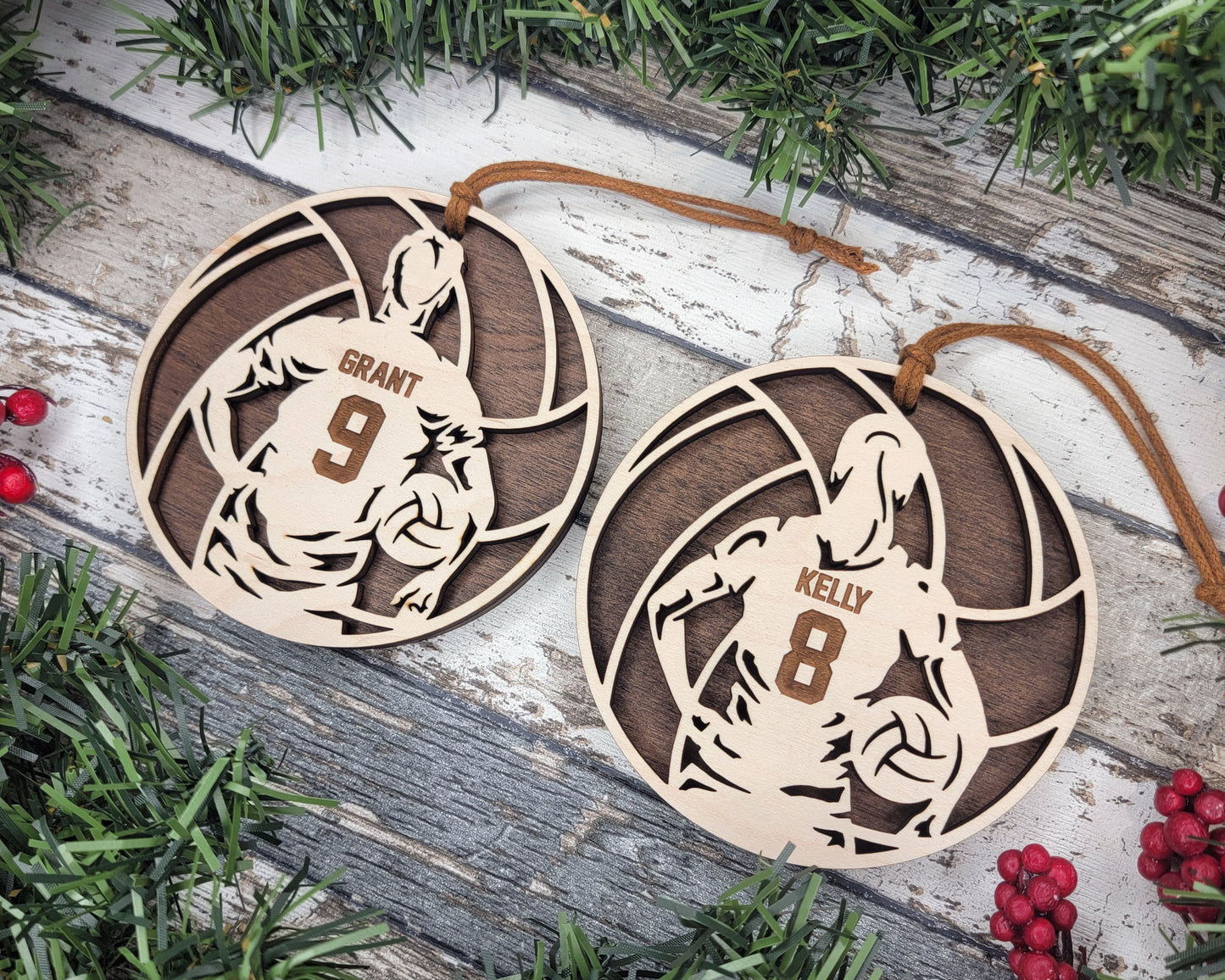 Volleyball Spotlight Series Ornament