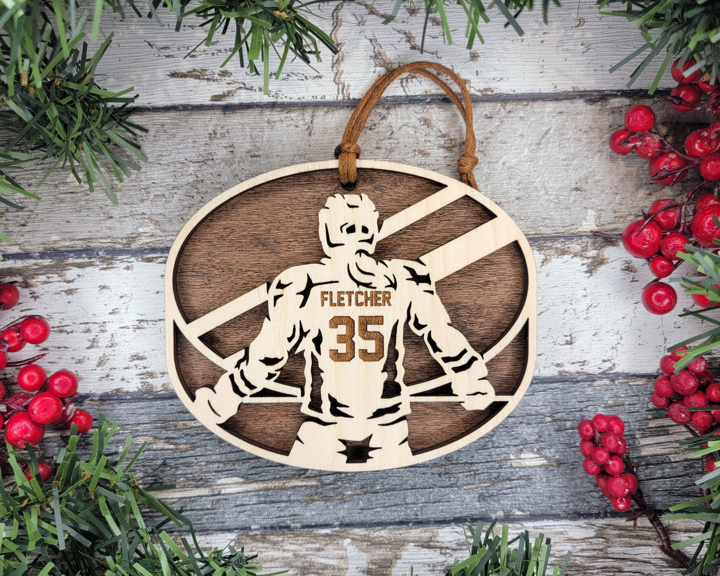 Hockey Spotlight Series Ornament