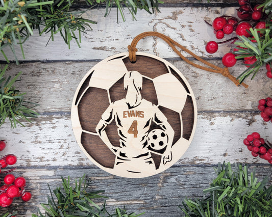 Soccer Spotlight Series Ornament