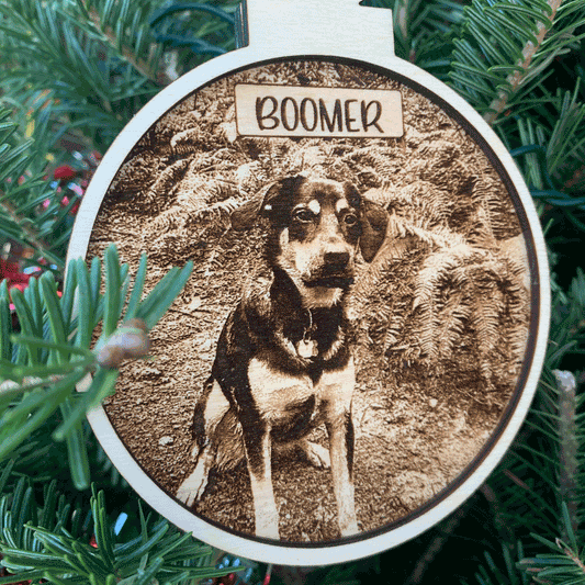 Pet Photo Ornament