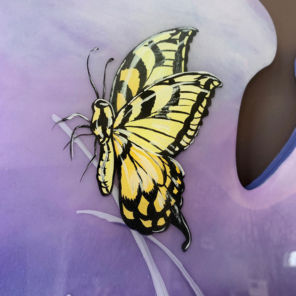Glow-In-The-Dark Epoxy Butterfly Garden Letters