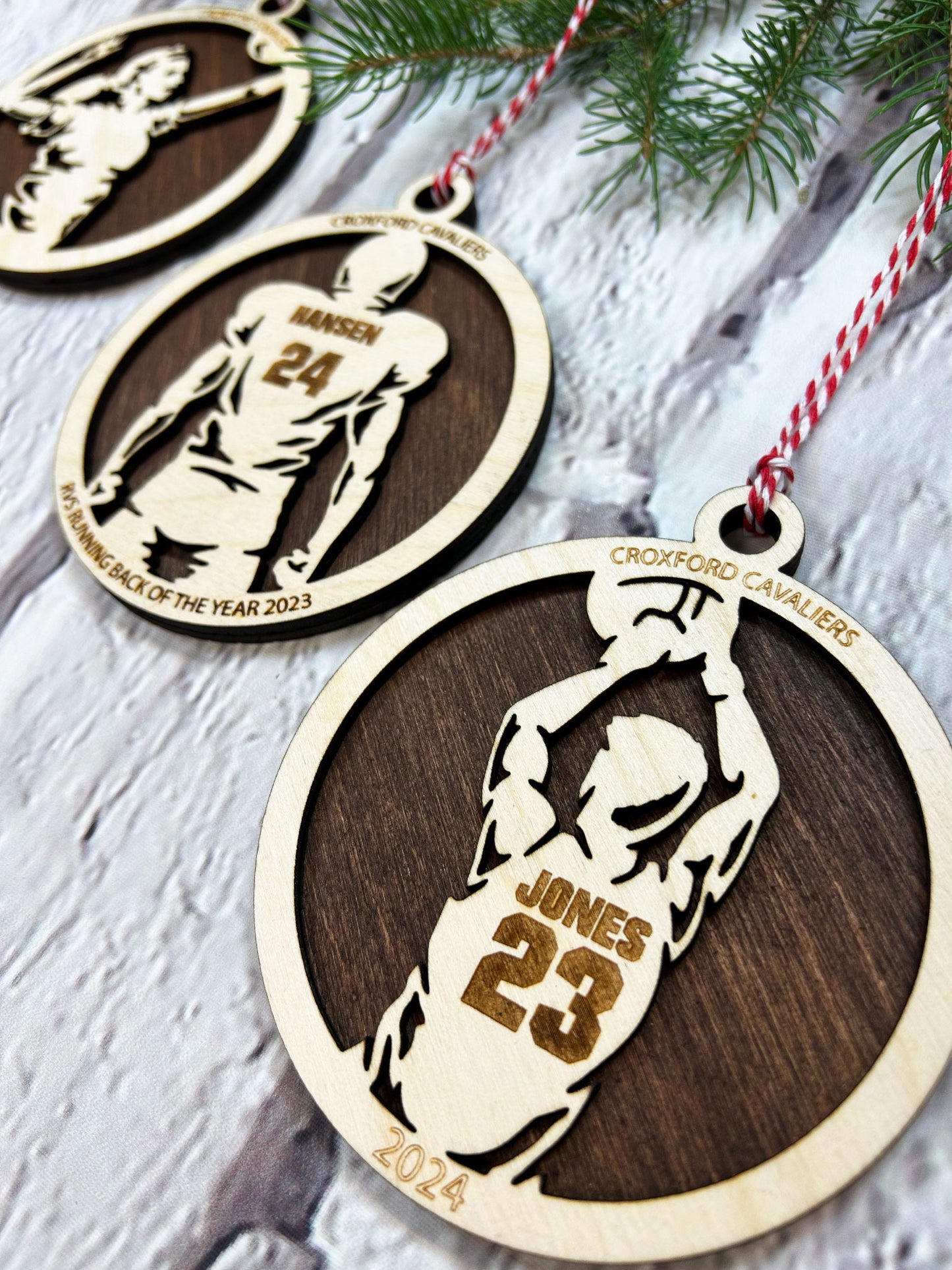 Personalized Sports Ornaments