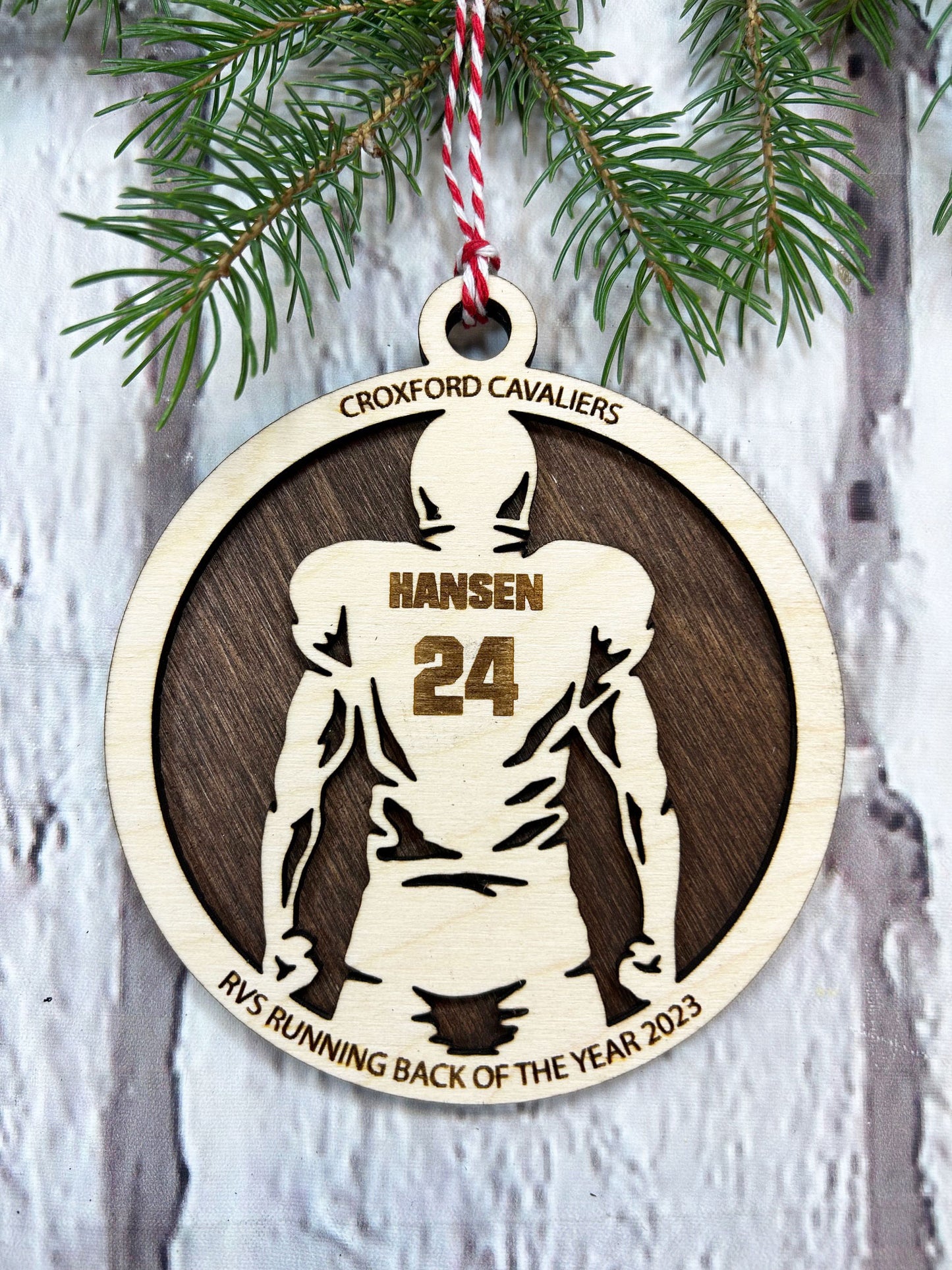 Personalized Sports Ornaments
