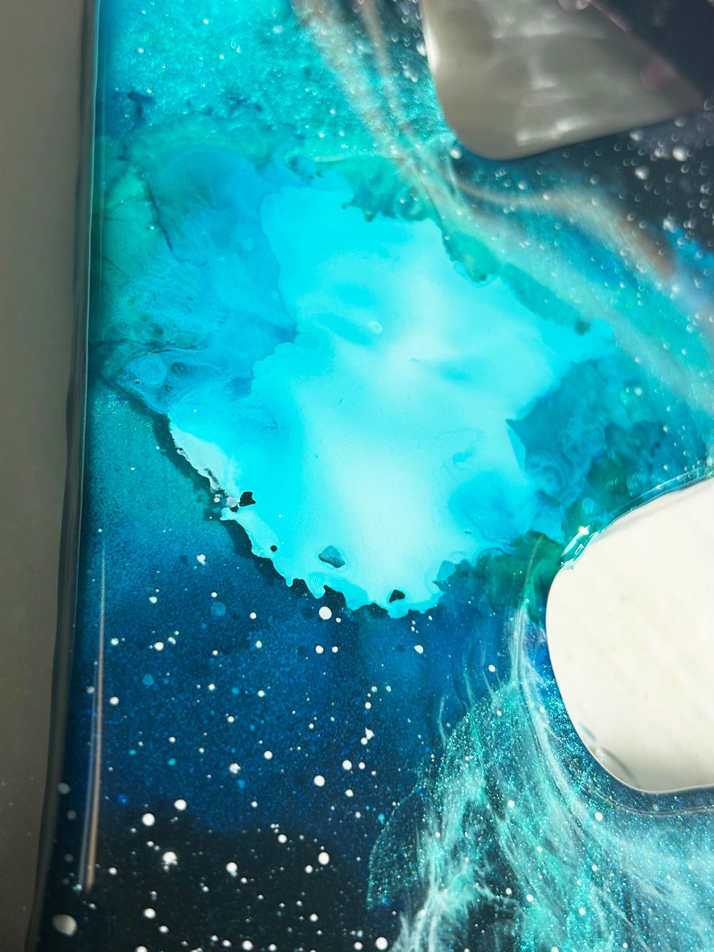 Nebula Glow-In-The-Dark Galaxy Resin Letters