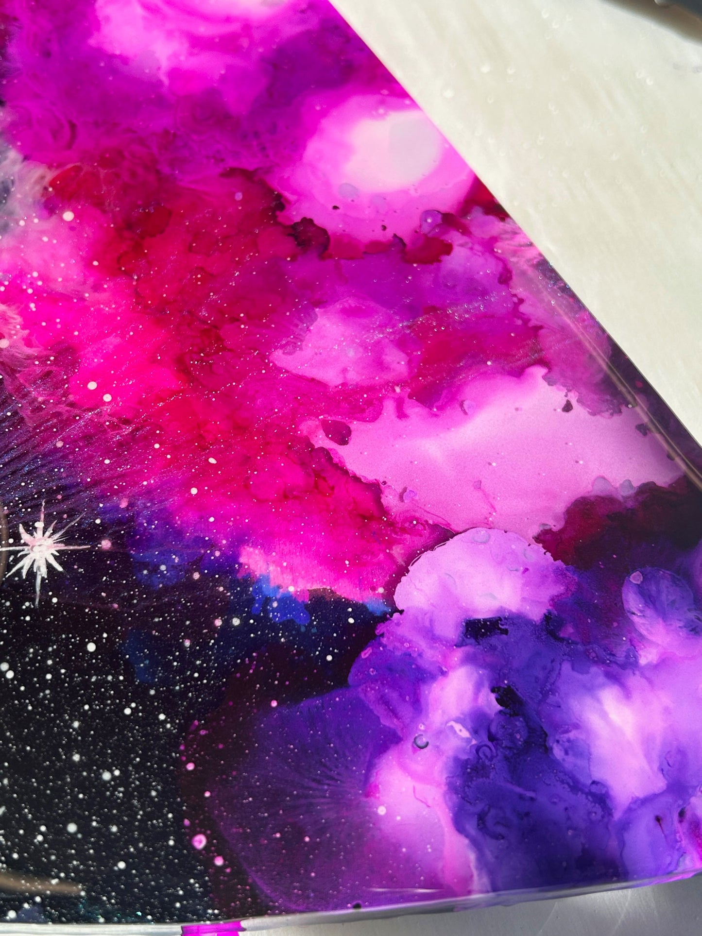 Nebula Glow-In-The-Dark Galaxy Resin Letters