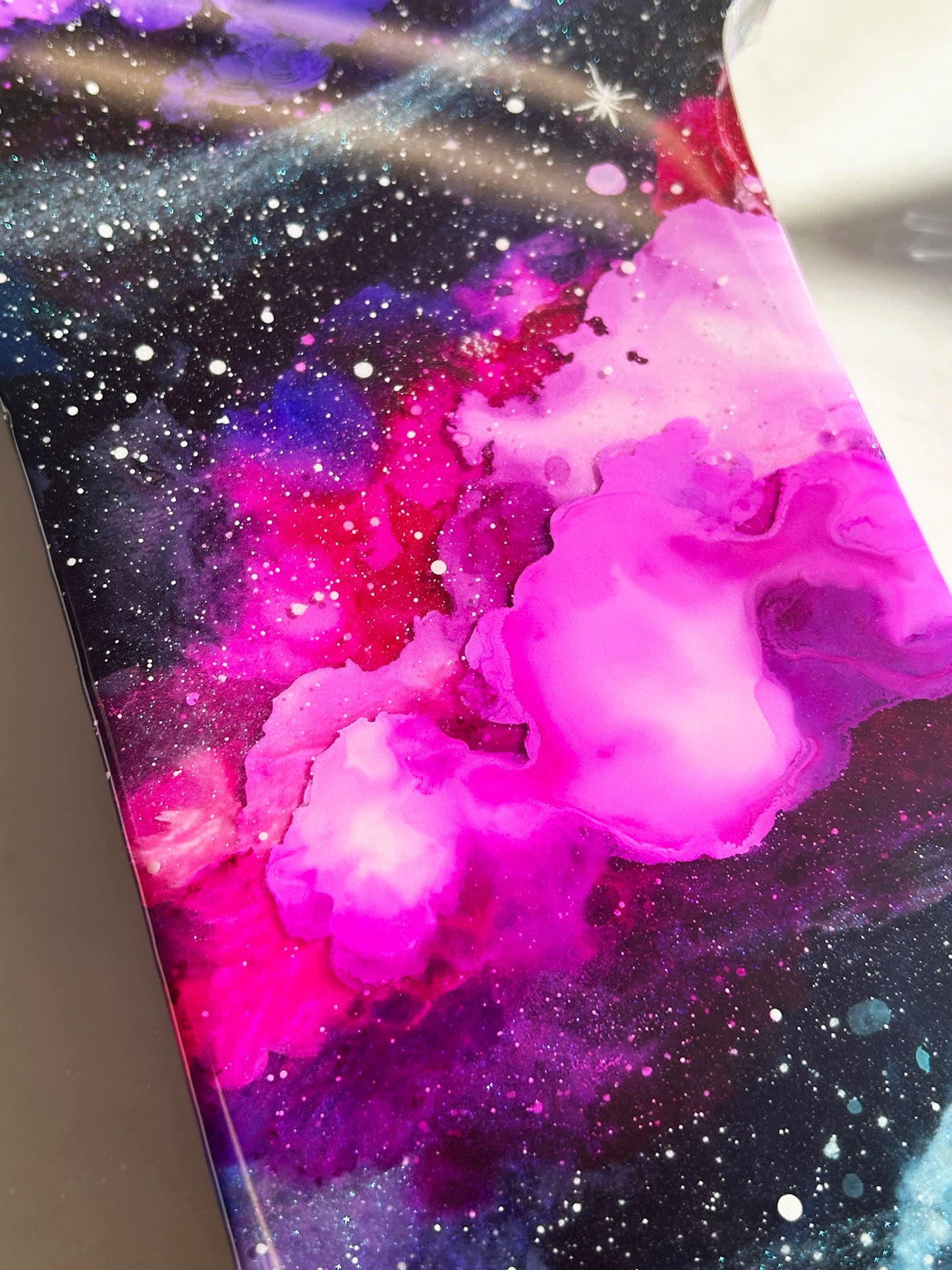 Nebula Glow-In-The-Dark Galaxy Resin Letters