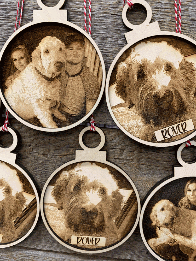 Pet Photo Ornament