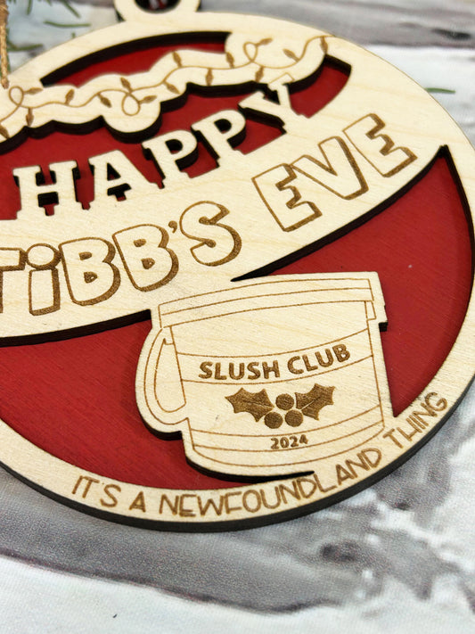 Tibb's Eve Slush Club Christmas Ornament