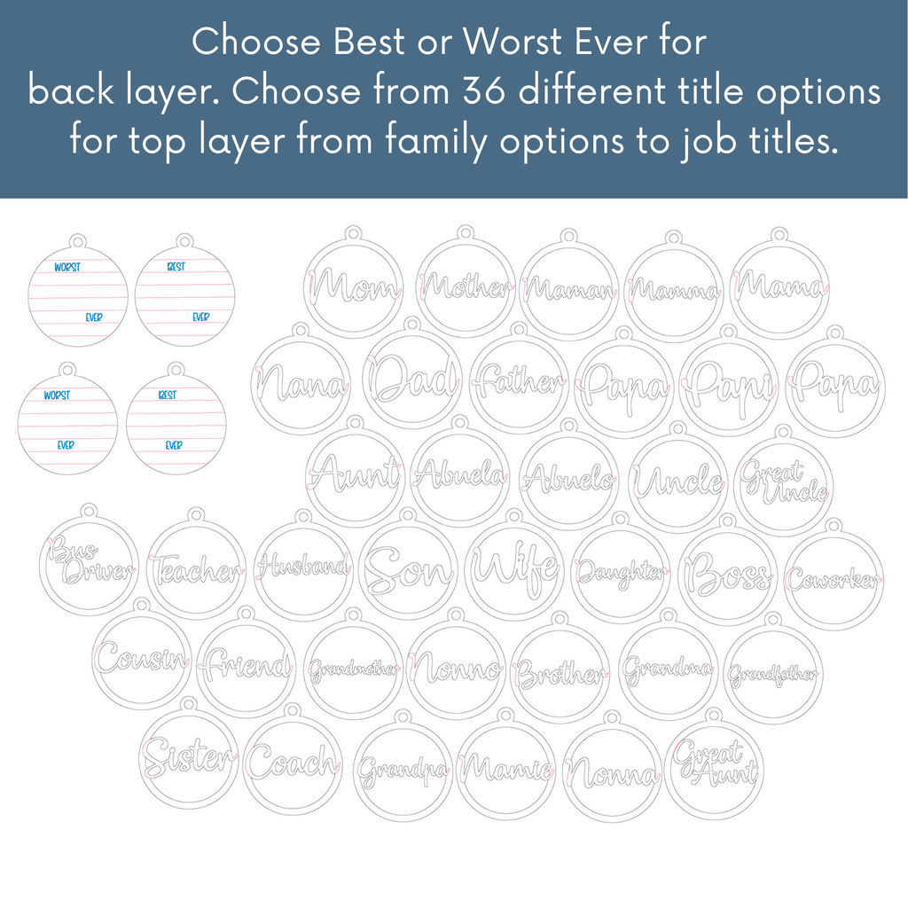 Best/Worst Ever Ornaments