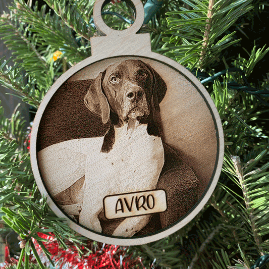 Pet Photo Ornament