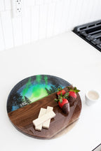 Deposit for Custom Black Walnut and Resin Art Charcuterie Board