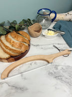 Maple Hand Crafted Wooden Bread Bow Knife