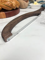 Discounted Black Walnut Hand Crafted Wooden Bread Bow Knife