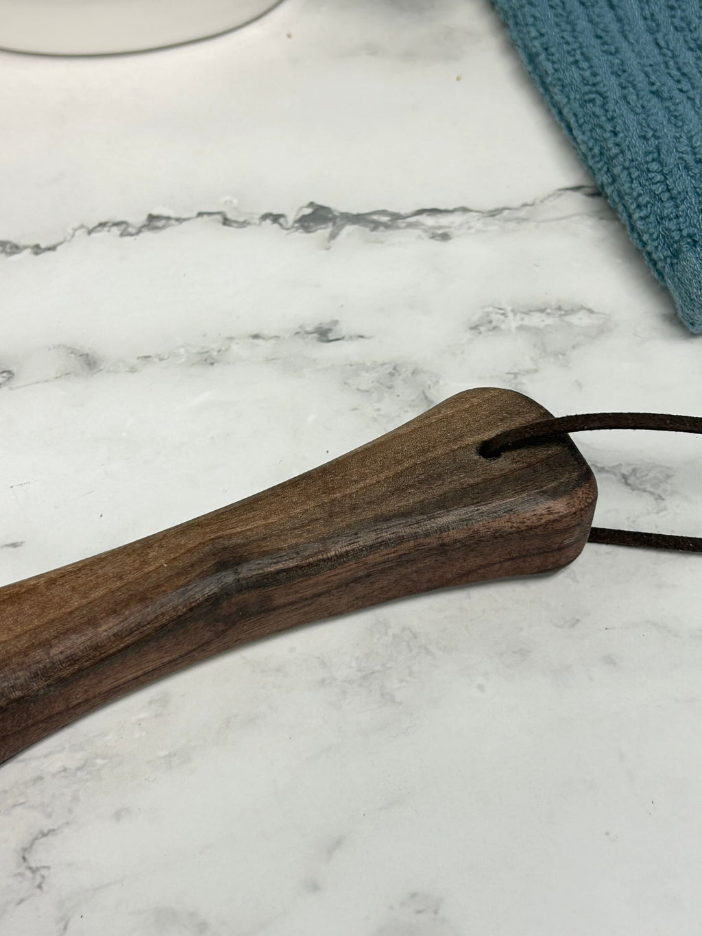 Black Walnut Hand Crafted Wooden Bread Bow Knife