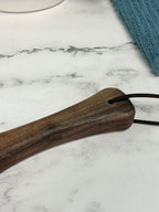 Black Walnut Hand Crafted Wooden Bread Bow Knife