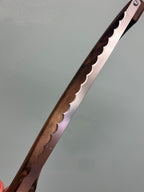 Black Walnut Hand Crafted Wooden Bread Bow Knife