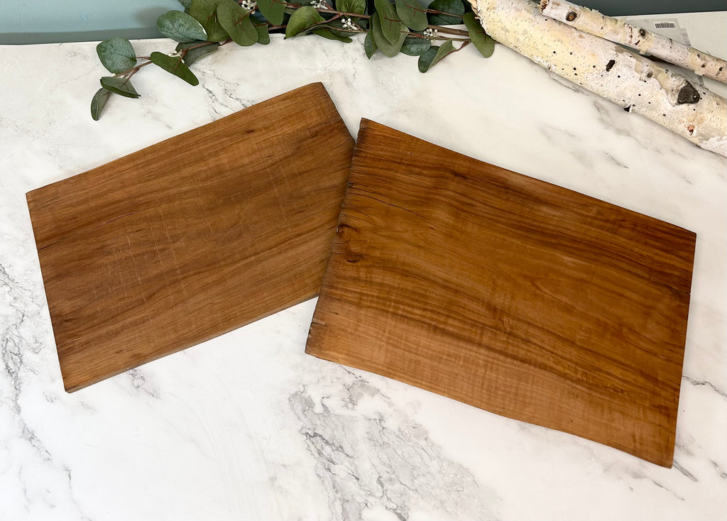 Discounted Applewood Pair of Serving Boards