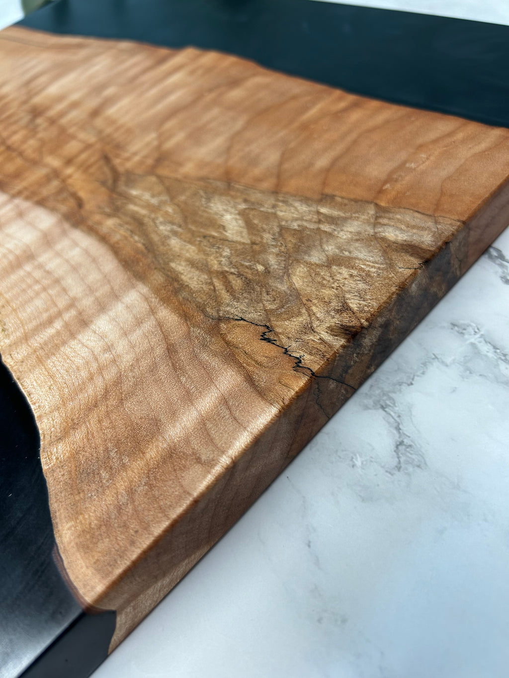 Spalted Maple and Epoxy Serving Board