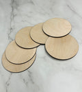 4" Wood Coaster Blanks