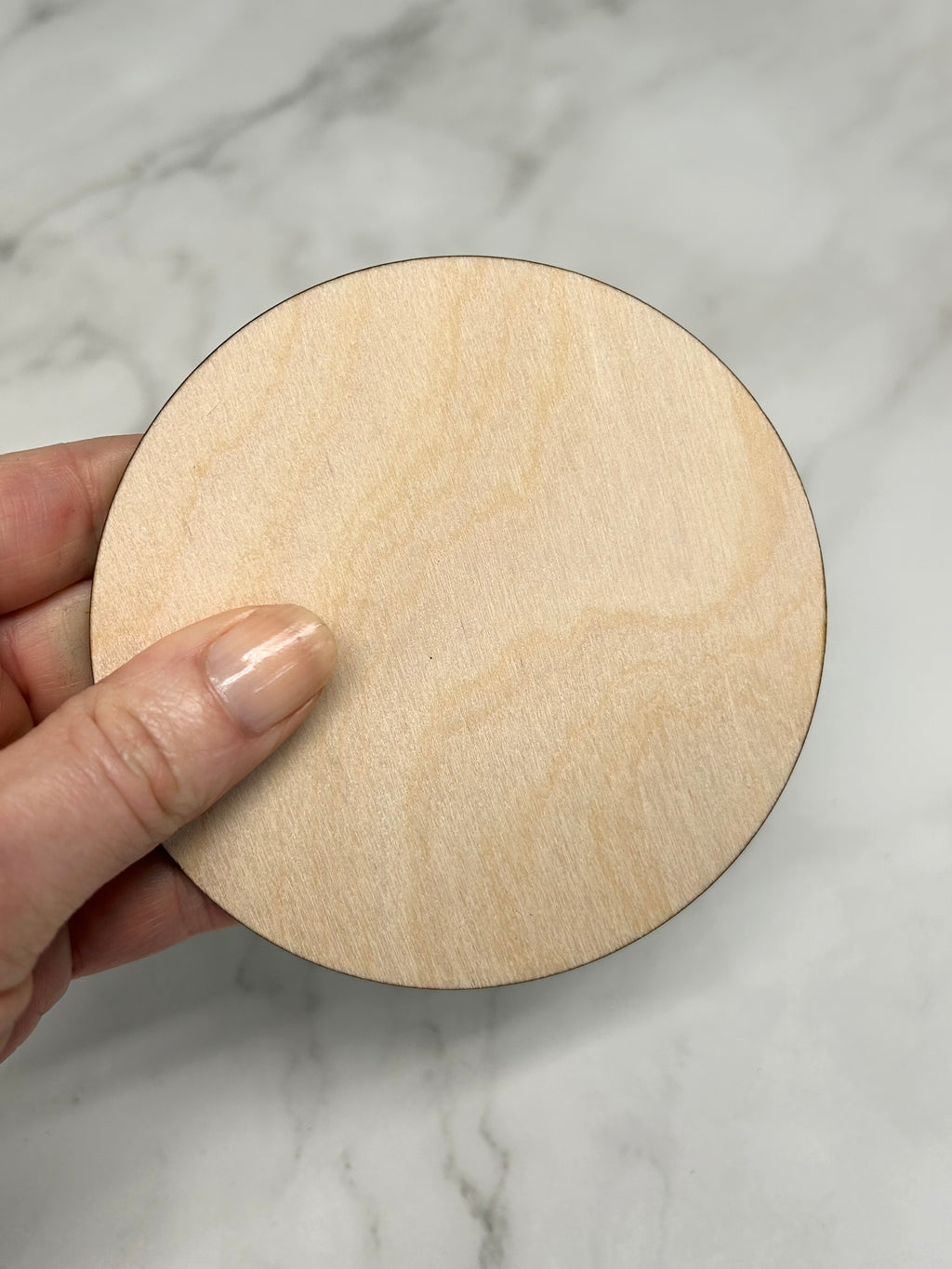 4" Wood Coaster Blanks