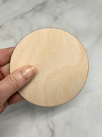 4" Wood Coaster Blanks