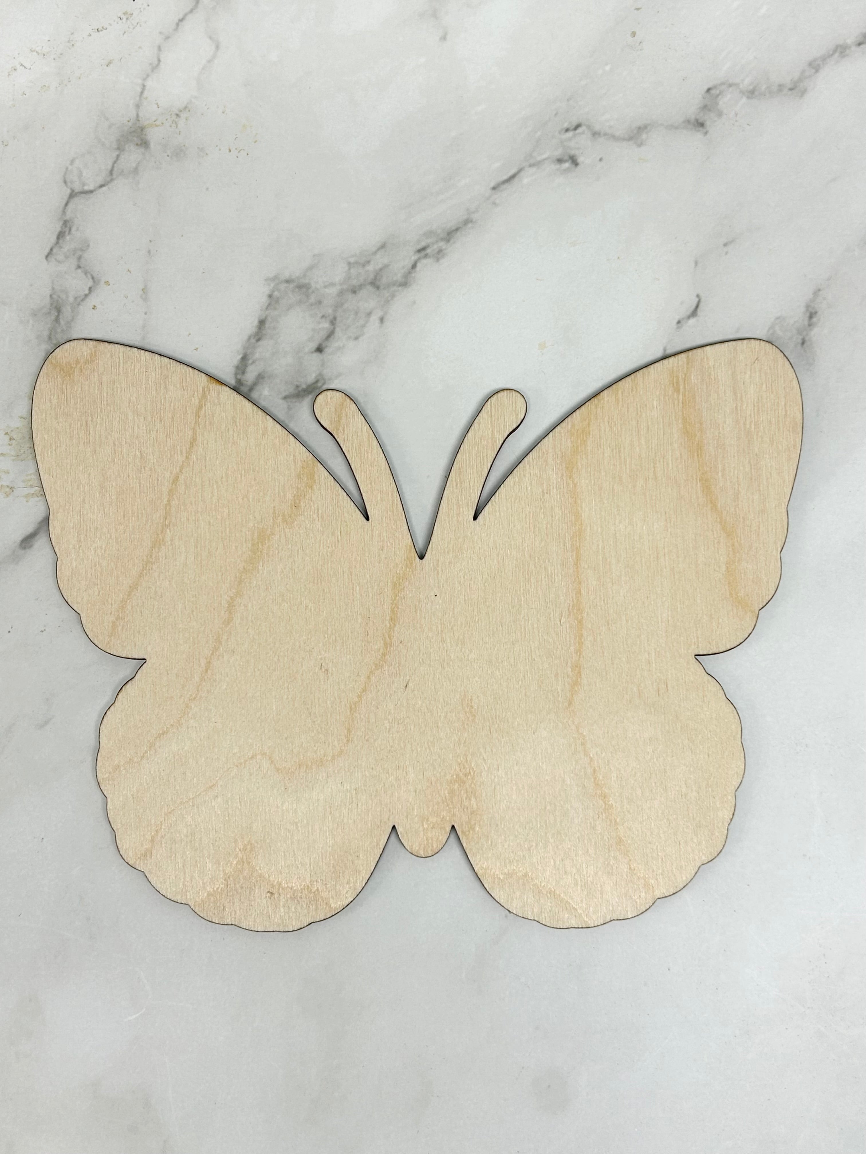 Mini Butterfly Unpainted Wooden Blank