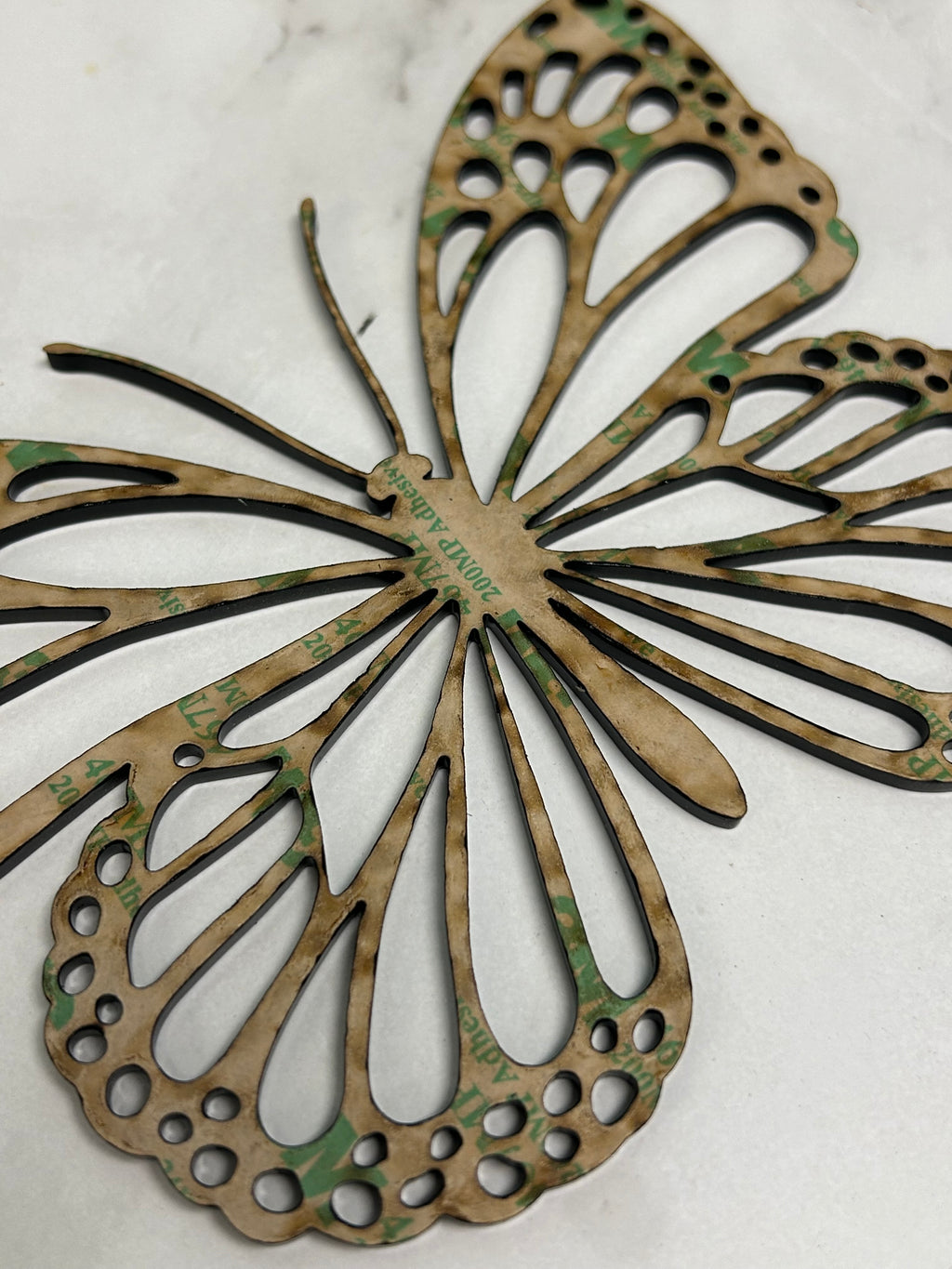 Mini Butterfly Wood Shape With Silhouette Set