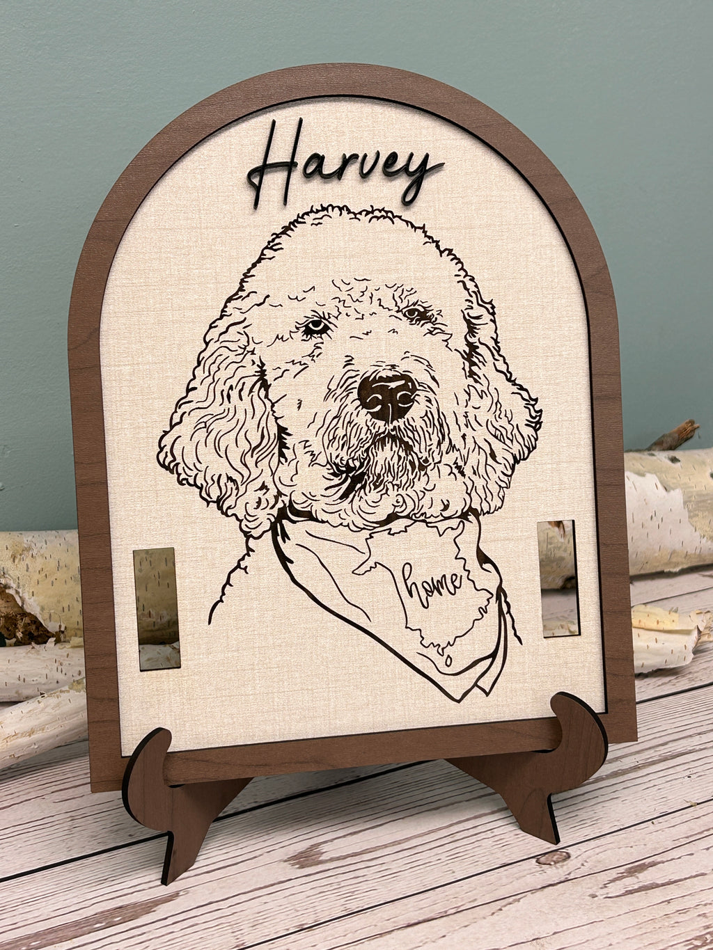 Dog Collar Memorial Sign
