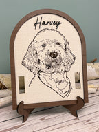 Dog Collar Memorial Sign