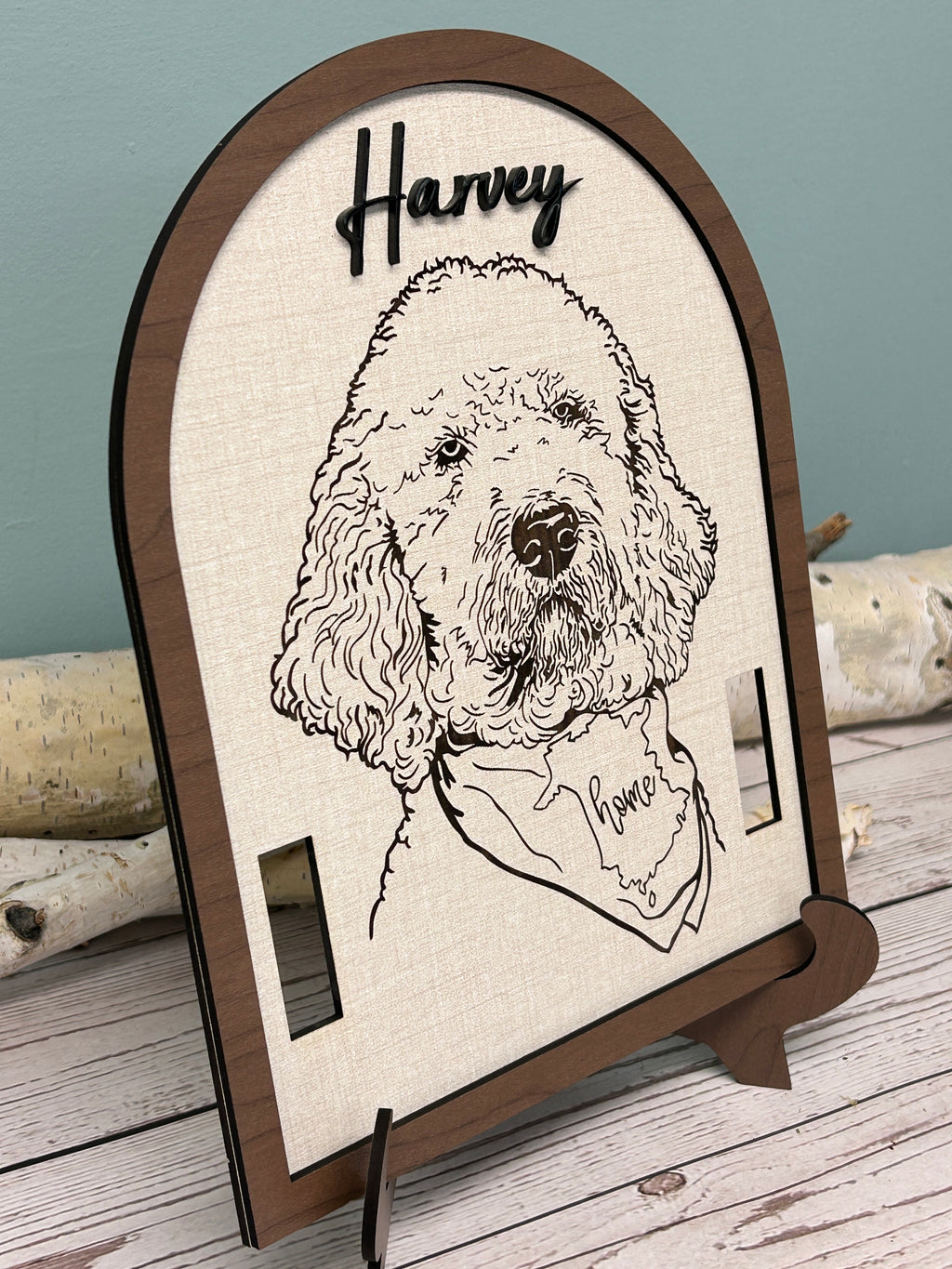 Dog Collar Memorial Sign