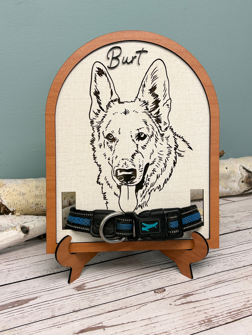 Dog Collar Memorial Sign