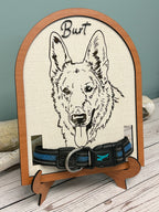 Dog Collar Memorial Sign
