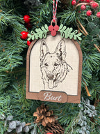 Pet Illustration Christmas Ornament