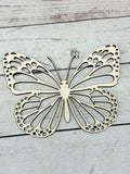 Mini Butterfly Wood Shape With Silhouette Set