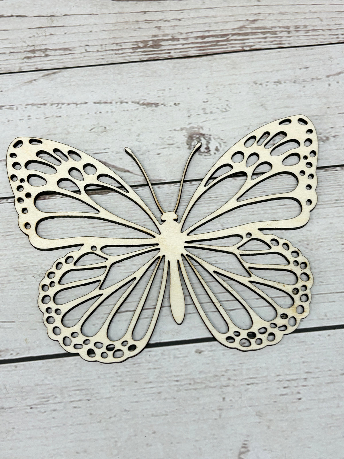 Mini Butterfly Wood Shape With Silhouette Set