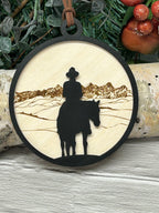 Cochrane Alberta Man of Vision Mountain View Ornament