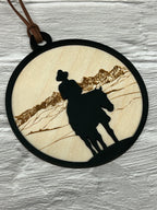 Cochrane Alberta Man of Vision Mountain View Ornament