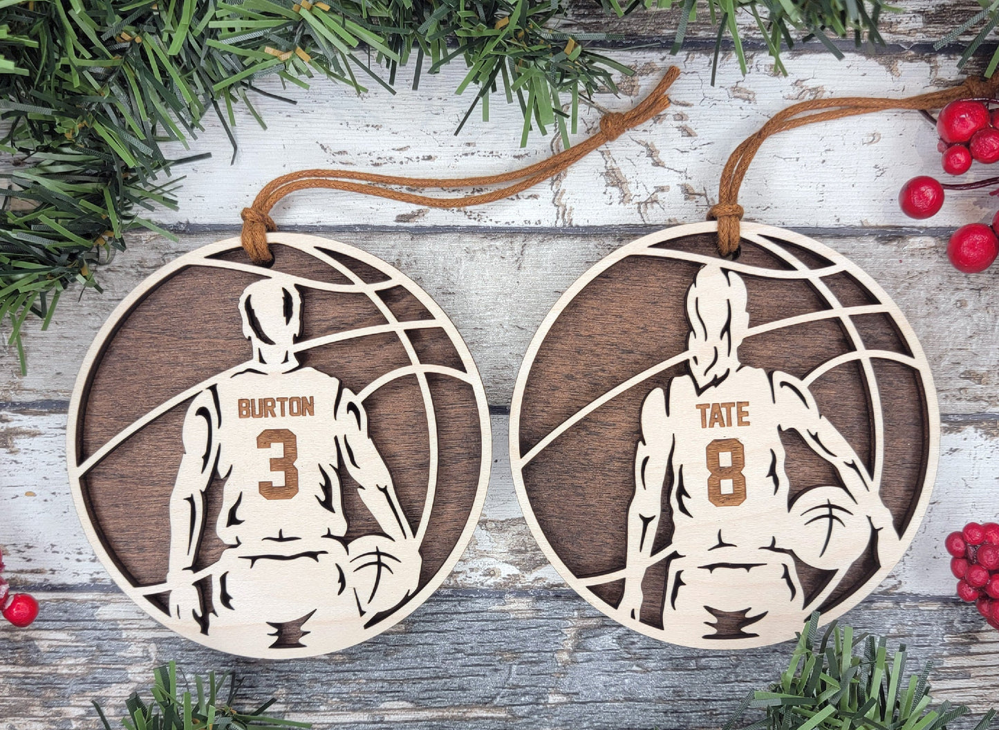 Basketball Spotlight Series Ornament