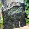 Kweeuu Milky Way Mount Yamnuska Resin Art