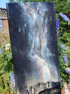 Kweeuu Milky Way Mount Yamnuska Resin Art