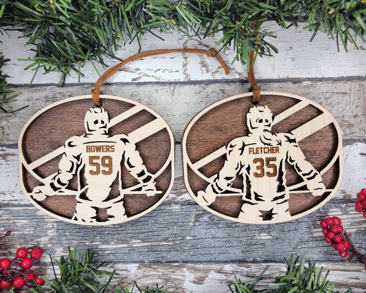 Hockey Spotlight Series Ornament