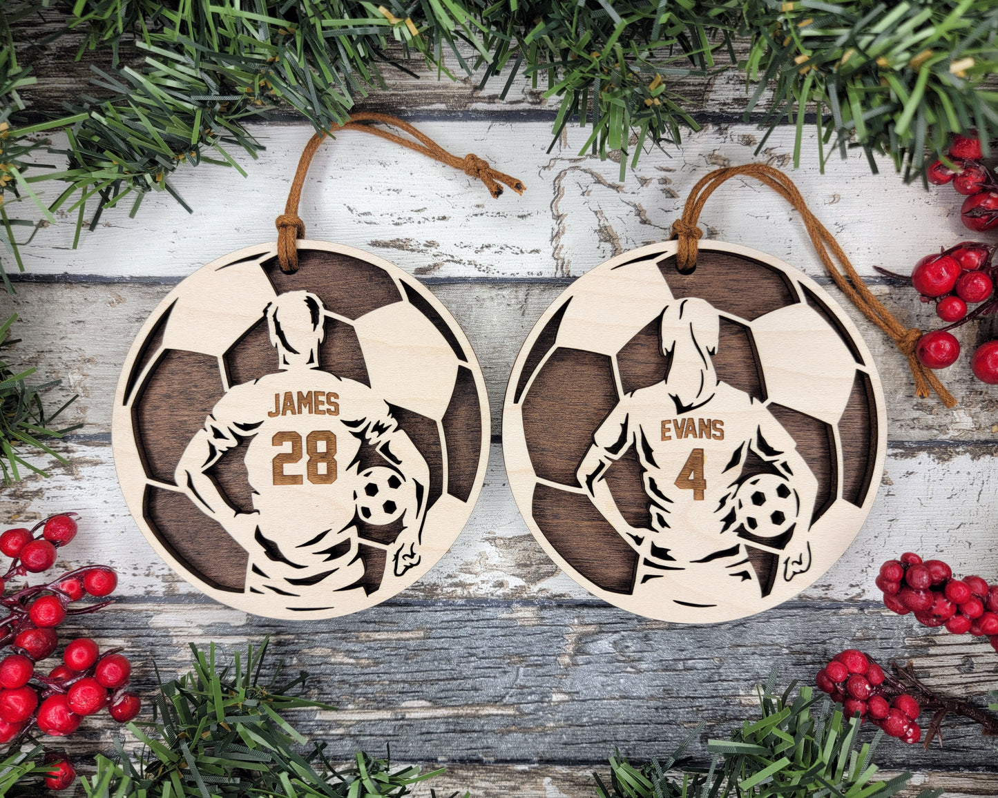 Soccer Spotlight Series Ornament