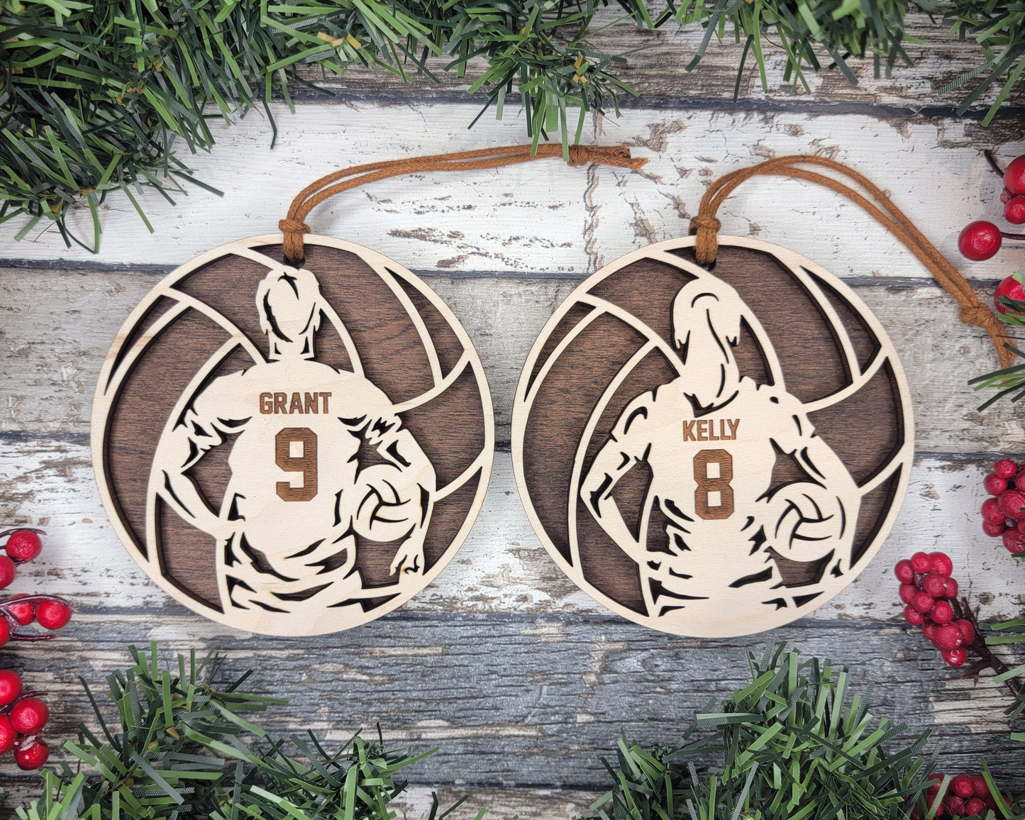 Volleyball Spotlight Series Ornament