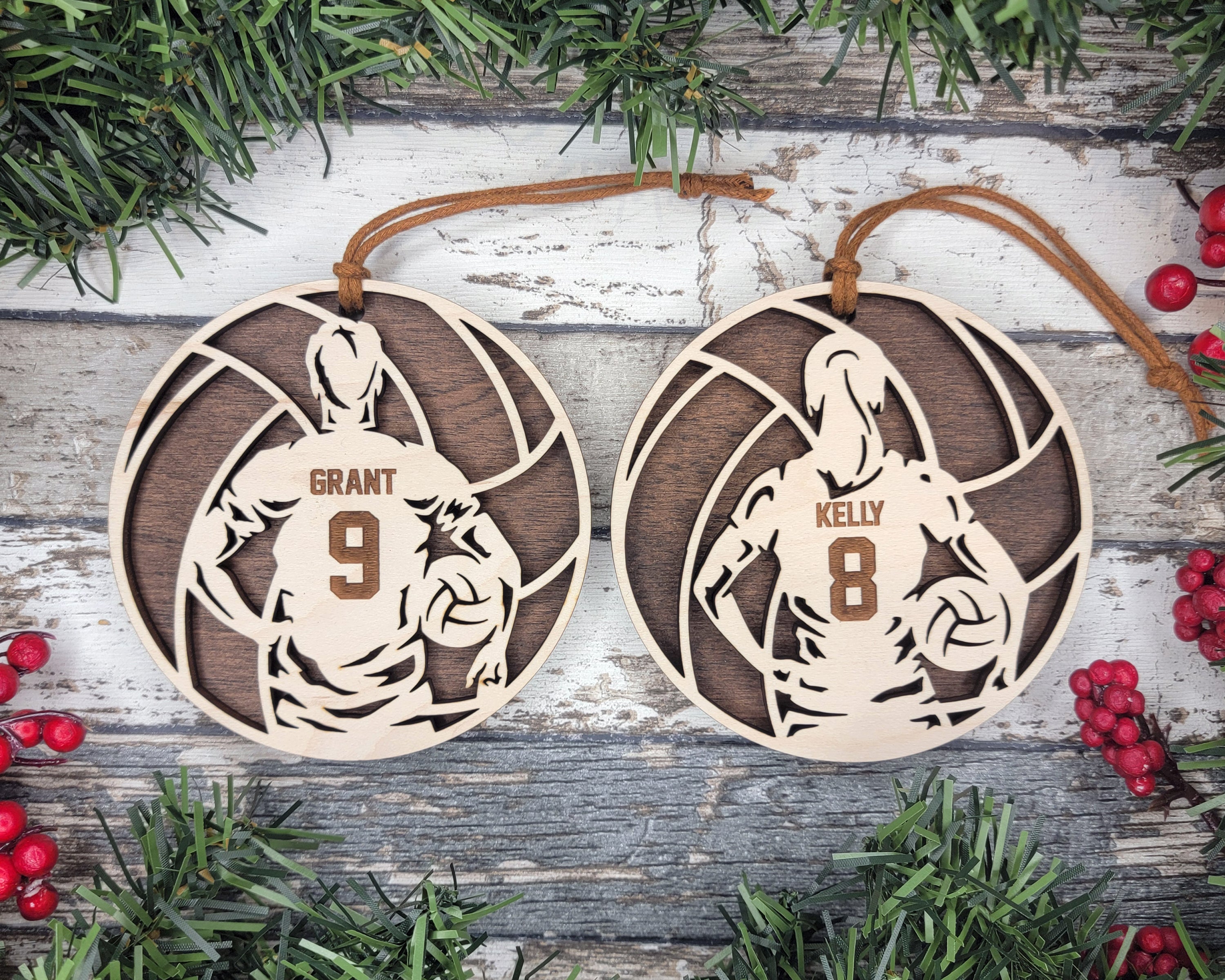 Volleyball Spotlight Series Ornament