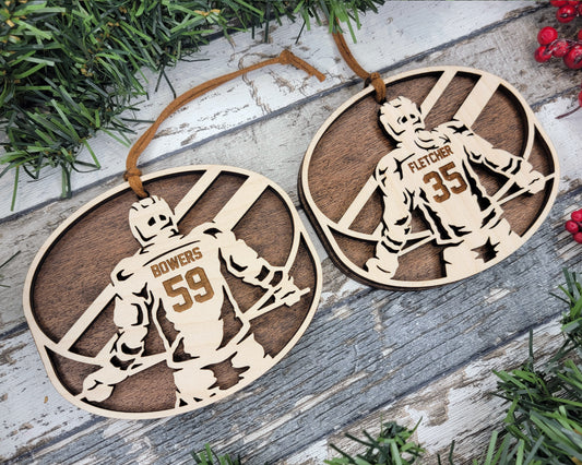 Hockey Spotlight Series Ornament