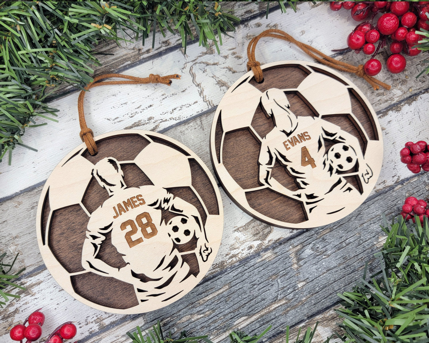Soccer Spotlight Series Ornament