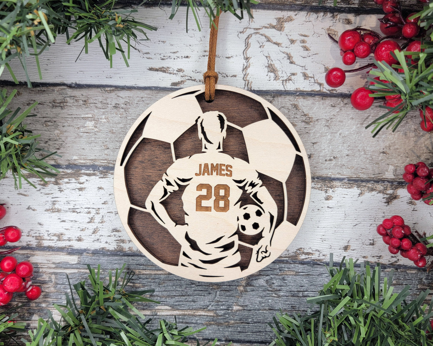 Soccer Spotlight Series Ornament